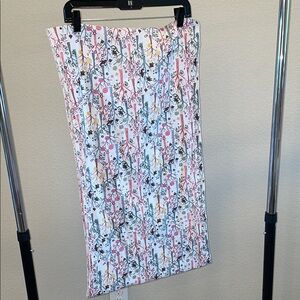 Floral Print Women's Scarf